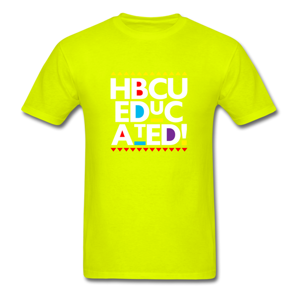HBCU Educated - safety green