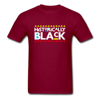 Historically Black - burgundy