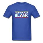 Historically Black - royal blue
