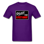 Stay 6 Feet - purple