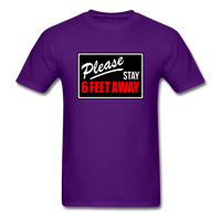 Stay 6 Feet - purple
