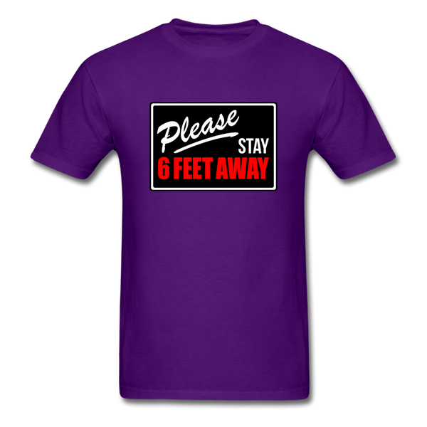 Stay 6 Feet - purple