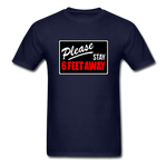 Stay 6 Feet - navy