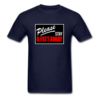 Stay 6 Feet - navy