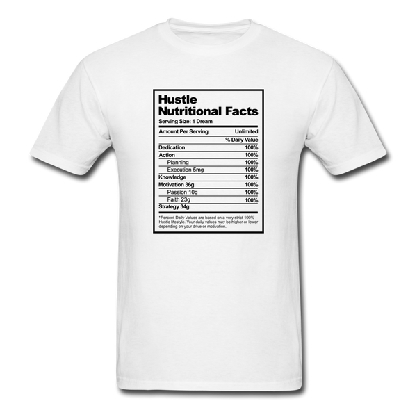 Nutritional Facts - white