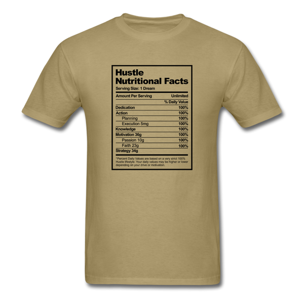 Nutritional Facts - khaki