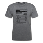 Nutritional Facts - mineral charcoal gray
