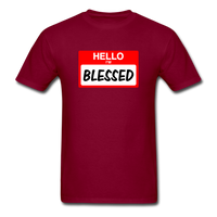 Blessed - burgundy