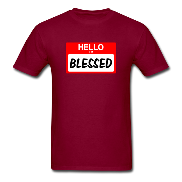 Blessed - burgundy
