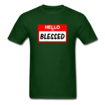 Blessed - forest green