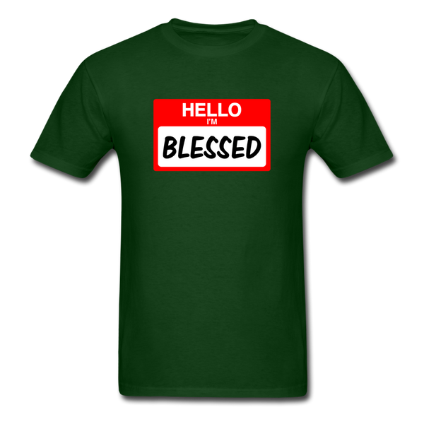Blessed - forest green
