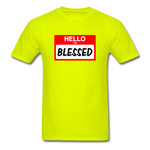 Blessed - safety green