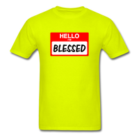 Blessed - safety green