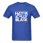Historically Black - royal blue