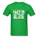 Historically Black - bright green
