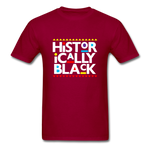 Historically Black - dark red
