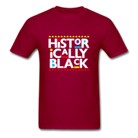 Historically Black - dark red
