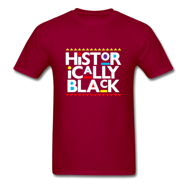 Historically Black - dark red