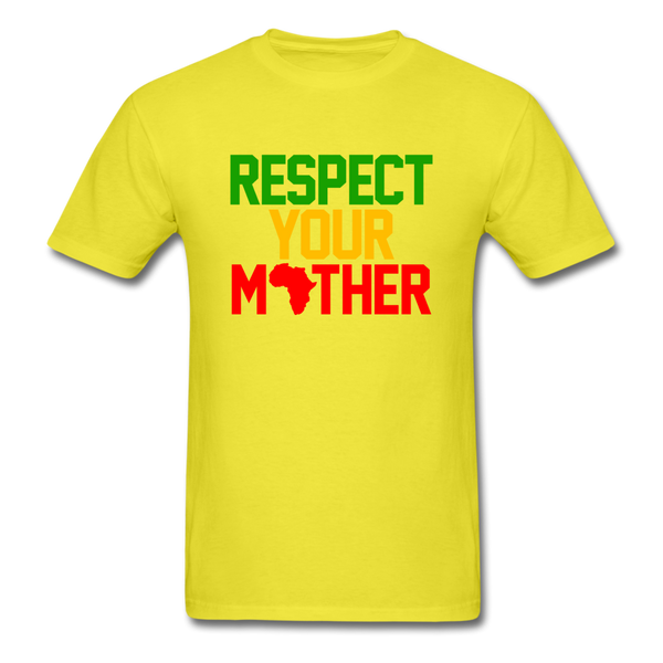 Respect Your Mother - yellow