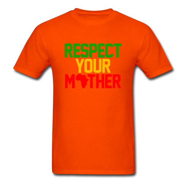 Respect Your Mother - orange