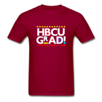HBCU Grad - dark red