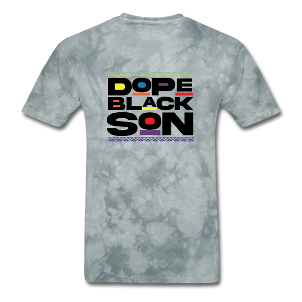 Black Dope Family Son - grey tie dye