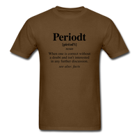 Periodt Definition - brown