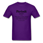 Periodt Definition - purple