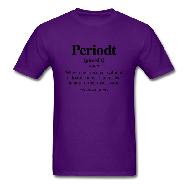Periodt Definition - purple