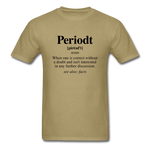 Periodt Definition - khaki