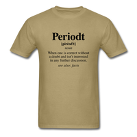 Periodt Definition - khaki