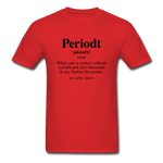 Periodt Definition - red