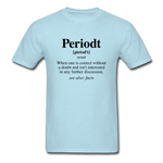 Periodt Definition - powder blue
