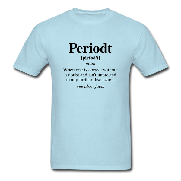 Periodt Definition - powder blue