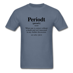 Periodt Definition - denim