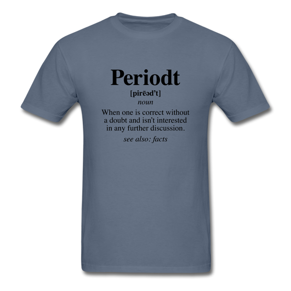 Periodt Definition - denim