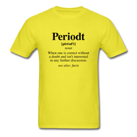 Periodt Definition - yellow