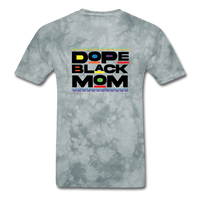 Black Dope Family Mom - grey tie dye