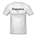Dopeness - light heather gray