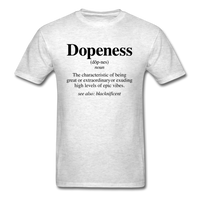 Dopeness - light heather gray