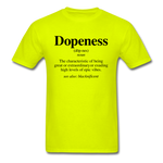 Dopeness - safety green