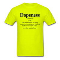 Dopeness - safety green