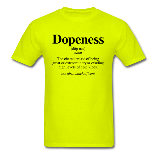 Dopeness - safety green