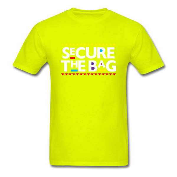 Secure The Bag - safety green