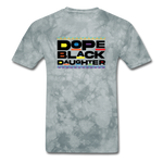 Black Dope Family Daughter - grey tie dye
