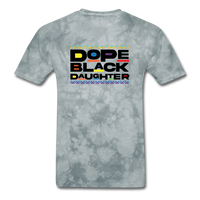 Black Dope Family Daughter - grey tie dye