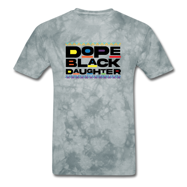 Black Dope Family Daughter - grey tie dye