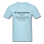 Its Above Me Definition - powder blue
