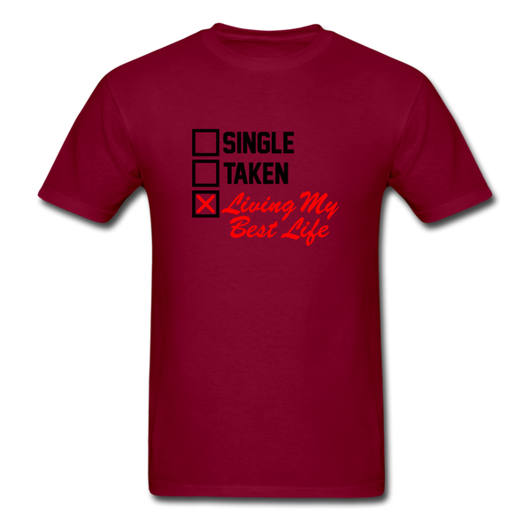 Single Taken - burgundy