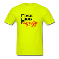Single Taken - safety green